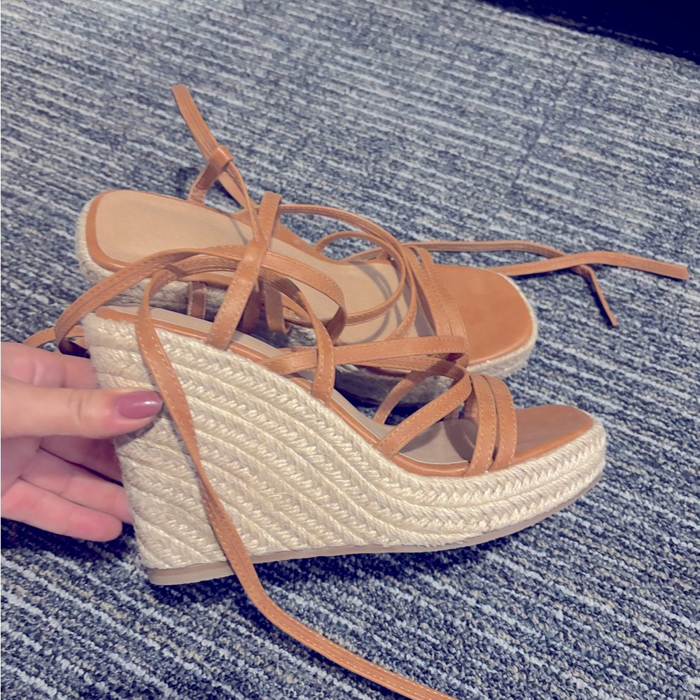 Altar’d State Wedged Platform Sandals